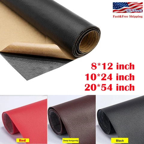 PU Leather Repair Tape Self-Adhesive Patch for Car Seats Couch Furniture Sofa Cover