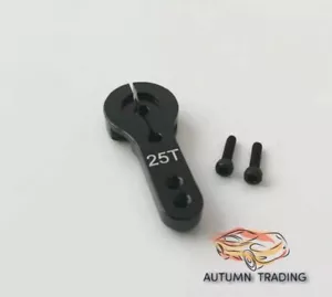 25T M3 Metal Aluminium BlackRC Servo Arm Horn - Picture 1 of 7