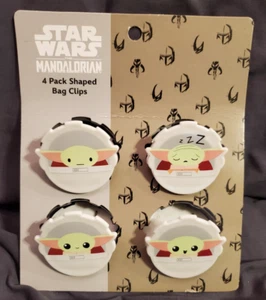 Star Wars Grogu, Baby Yoda, The Child clip per sacchetti di plastica - numero 4 - Foto 1 di 4