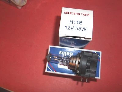 H11B ---12VOLTIOS- 55w---LOTE-DE- 2---HALÓGENO-NIEBLA--DRIVING-CLEAR-BOMBILLA Foto 1 de 2
