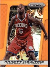 2013-14 Panini Prizm Prizms Orange Basketball Card #132 Arnett Moultrie /60