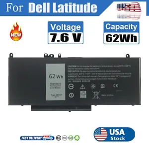 6MT4T Battery For Dell Latitude E5470 E5570 Precision 3510 79VRK Laptop 4Cell US - Picture 1 of 19
