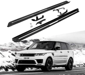 2Pcs Side Step Running Board Nerf Bar Fits for Range Rover Sport 2014-2020 - Imagen 1 de 8