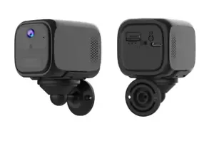 Mini telecamera di sicurezza wireless alimentata a batteria WiFi interna e scheda SD 32 GB gratuita! - Foto 1 di 9