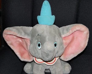 Animal de peluche de peluche vintage Dumbo Walt Disney Sears 13" 1980 década de 1980 - Imagen 1 de 6