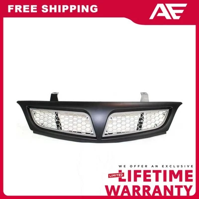 Решетка в сборе черный корпус с серебряной вставкой для основания 01-05 Pontiac Montana - Изображение 1 из 4