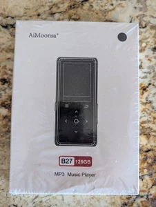 AiMoonsa B27 128GB MP3 Music Player New - Picture 1 of 2