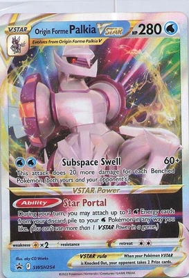 Origin Forme Palkia VSTAR Promo SWSH: Sword & Shield Promo Cards SWSH254 NM Holo - Image 1 of 2