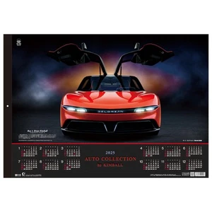 Tohdan 2025 Kalender Wandbehang Auto Collection 60,8 x 42,5 cm Td-769_ - Bild 1 von 1