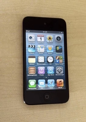Apple iPod touch 16GB 4. Generation ME178FD/A schwarz Garantie Händler Geprüft - Bild 1 von 3