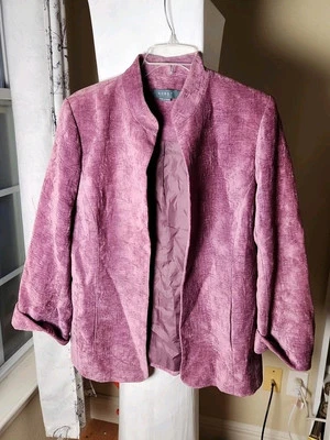 Koret Sz 16 Purple Long Sleeve Blazer Jacket - Imagem 1 de 4
