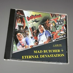 Destruction – Mad Butcher + Eternal Devastation CD  West Germany Pressing - Imagen 1 de 5