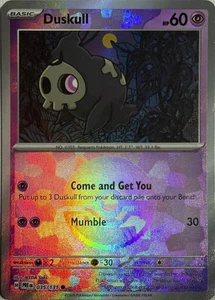 Pokemon TCG Duskull (Poke Ball Pattern) 035/131 Holofoil Prismatic Evolutions - Picture 1 of 2