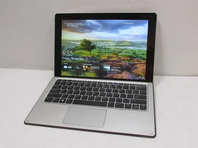 HP Elite x2 1012 G1 m5-6Y57 1.1GHz 8GB RAM 256GB m.2 12" Win 10 Pro Touch SPOTS - Image 1 of 4
