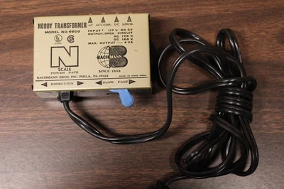 Bachmann 6600 Transformer N gauge Works Well, No Box  C-9 - Image 1 of 2