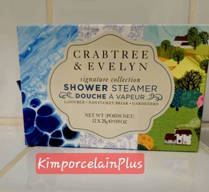 Crabtree & Evelyn Duschdampftabletten 12 Stück Nantucket Briar-Gärtner-LaSource - Bild 1 von 3