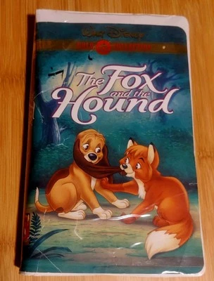 Walt Disney Gold Classic Collection The Fox And The Hound VHS Tape 18580 w/ Case - Image 1 of 4