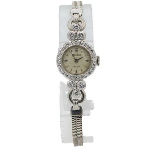 Vintage Rolex 8728 Diamond Cocktail Ladies Mechanical Wristwatch 280 Swiss - Picture 1 of 6