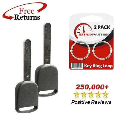 2 For 2000 2001 2002 2003 2004 2005 2006 2007 2008 Honda S2000 Uncut Key Blade - Image 1 of 4