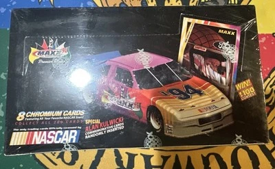 1994 MAXX Premier Plus NASCAR Race Cards Wax Box Factory Sealed - Image 1 of 3