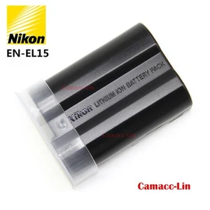 Batterie Nikon EN-EL15 pour Nikon D850 D810 D80 D7500 D750 D7200 D600 D610 D500 - Photo 1 sur 5