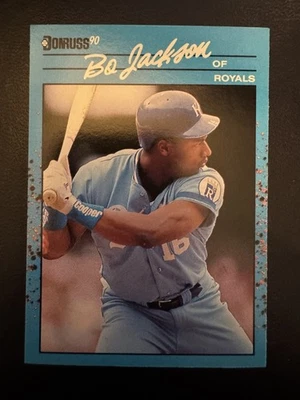 1990 Donruss Best of AL #63 BO JACKSON 0637 MLB KANSAS CITY ROYALS Free SH - Image 1 of 2