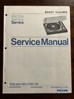 Philips GA427 Turntable Record Player Service Manual Original OEM Genuine