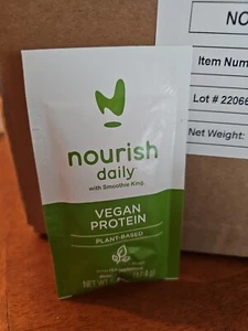 Smoothie King Nourish Daily Vegan Protien 50 Packs - Picture 1 of 1