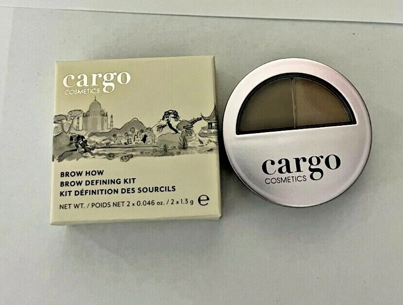 CARGO COSMETICS BROW HOW BROW DEFINING KIT BK-01 LIGHT 2x0.046oz NIB - Image 1 of 1