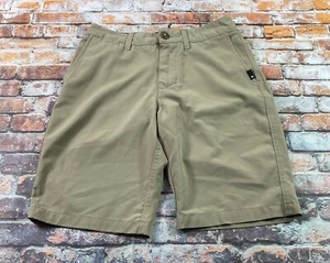 Quiksilver Amphibian Shorts Boys 25 Beige Casual Sufer Stretch Outdoor Youth - Picture 1 of 18