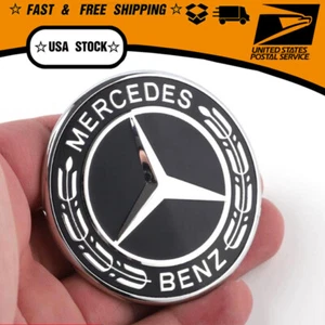 Mercedes-Benz C197 R197 R170 R129 R230 W251 Class Hood Emblem Badge Genuine OE - Picture 1 of 8