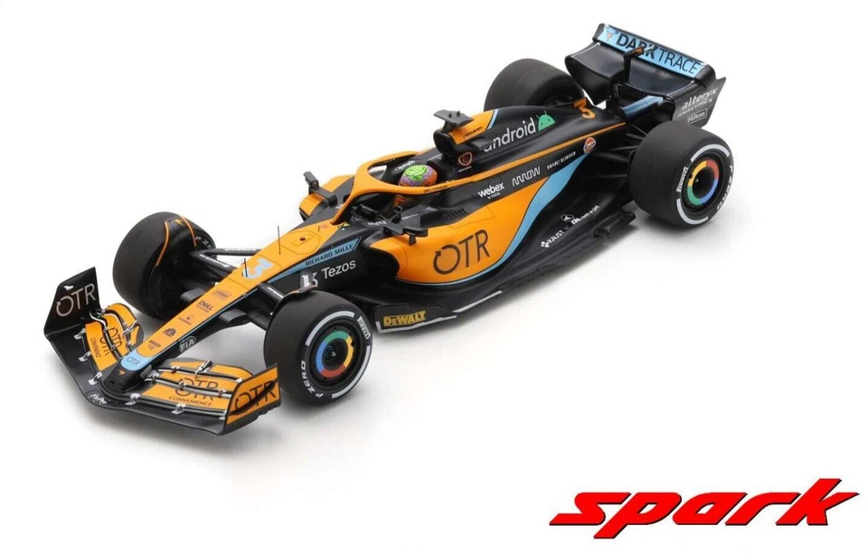 SPARK 1/18 - MCLAREN MCL36 - AUSTRALIAN GP 2022 (D. RICCIARDO) 18S758