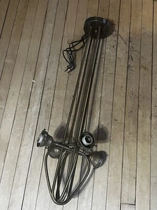 vintage antique Brass Ceiling Light Large - Picture 1 of 2