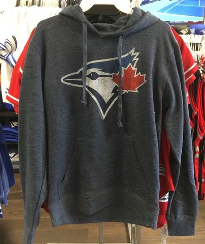 Toronto Blue Jays Large Hoodie MLB Baseball Hoody French Terry Unisex Bulletin Cover