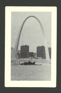 Gateway Arch Eero Saarinen Trivia Card monument St. Louis Missouri United States