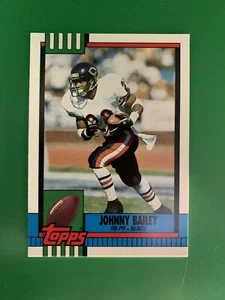 1990 Topps Traded Johnny Bailey RC Chicago Bears #55T - Picture 1 of 2