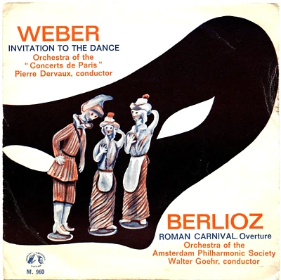 Vinyl-Single: Weber: Invitation to the Dance, Berlioz: Roman Carnival Overture - Bild 1 von 2