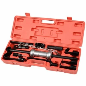 SLIDE HAMMER DENT PULLER 13# 13PC SET AUTO BODY DENT REPAIR BEARING AXEL REMOVER - Picture 1 of 11