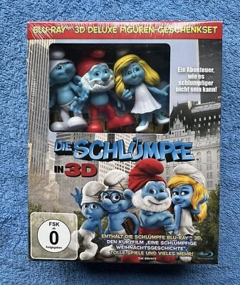 The Smurfs In 3D - Deluxe Figure Gift Set - New & Sealed - Image 1 of 4