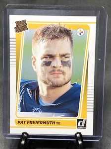 2021 Donruss Rated Rookie Canvas Portrait Pat Freiermuth RC Steelers #281