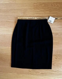 Neu mit Etikett Liz Claiborne Classic Damen schwarz gefüttert Business Bleistiftrock-Größe 12 - Bild 1 von 9