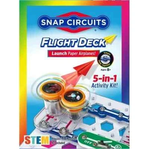 SNAP CIRCUITS SCFLTKIT - 5-in-1 VORBAUSPIELZEUG - FLUGZEUGE / FLIEGENDE UNTERTASSEN - WIR EXPORTIEREN - Bild 1 von 8