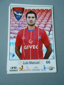 AUTOGRAPHE FOOTBALL PHOTO DE LUIS MANUEL - Picture 1 of 1