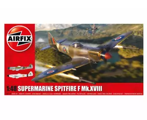 371416 AIRFIX SUPERMARINE SPITFIREMK.XVIII 1:48 SCALE PLASTIC MODEL KIT (A05140) - Foto 1 di 9