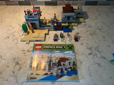 LEGO Minecraft: The Desert Outpost (21121) 100% complete (w/o box) - Image 1 of 3