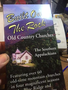 OLD COUNTRY CHURCHES--"BUILT ON THE ROCK"--OLD COUNTRY CHURCHES---VHS - Picture 1 of 2