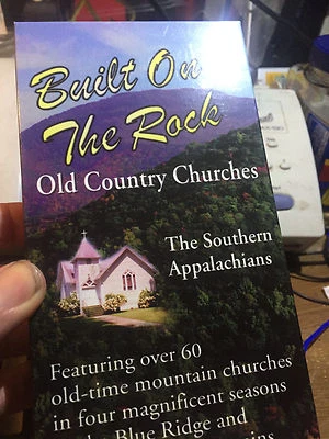 OLD COUNTRY CHURCHES--"BUILT ON THE ROCK"--OLD COUNTRY CHURCHES---VHS - Image 1 of 2