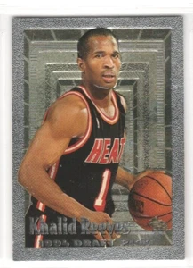 1995 Topps TMB KHALID REEVES 94 Draft Pick Embossed Silver Foil card #112 - Bild 1 von 2