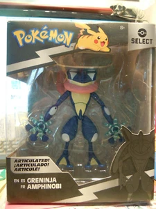 Figura de acción Pokemon Select Greninja súper articulada 6 pulgadas Jazwares 2021 nueva - Imagen 1 de 4