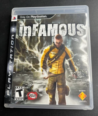 PS3 INFAMOUS Video Game complete - Image 1 of 4